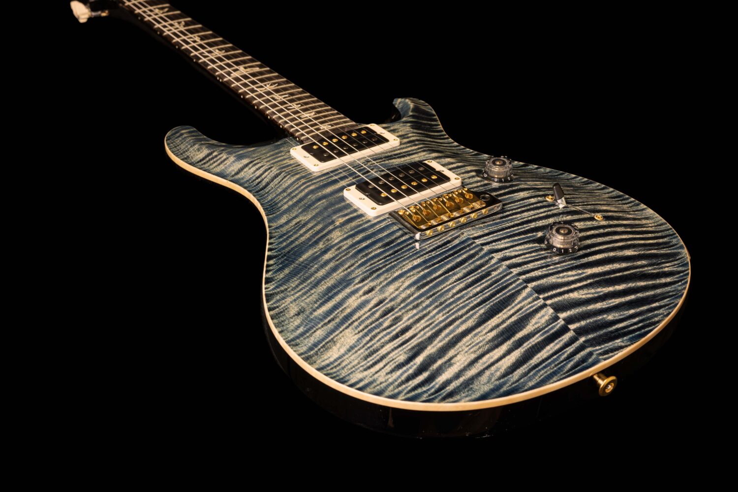 PRS Custom 24 10 Top Faded Whale Blue – Bild 5