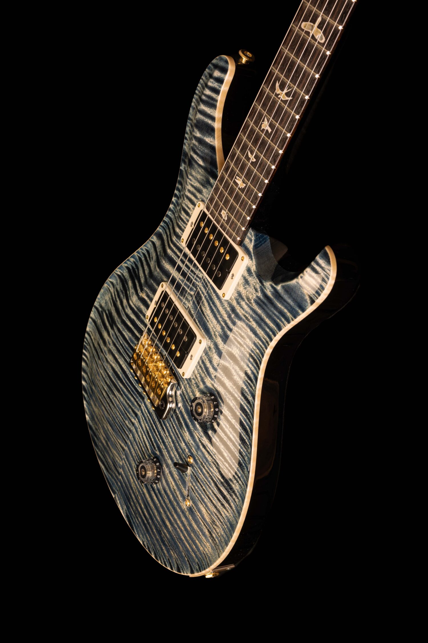 PRS Custom 24 10 Top Faded Whale Blue – Bild 6