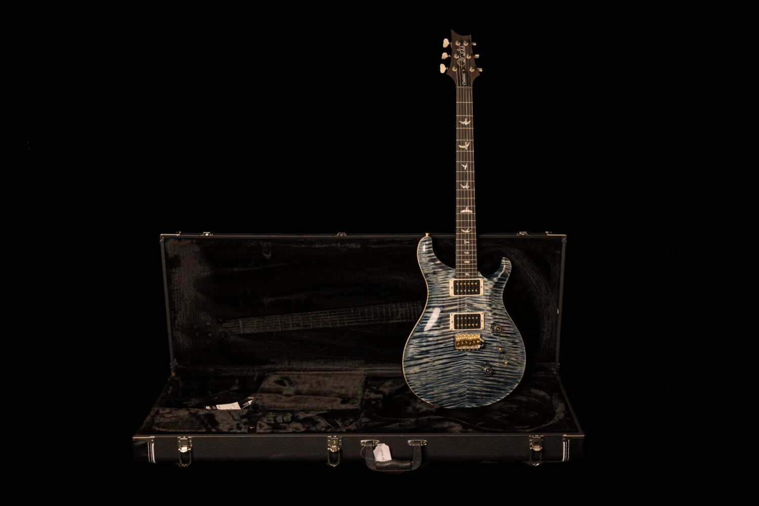 PRS Custom 24 10 Top Faded Whale Blue – Bild 7