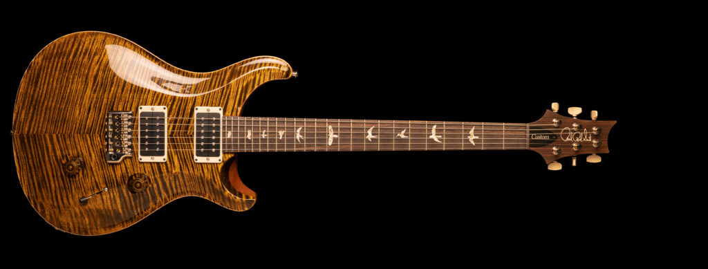 PRS Custom 24 Yellow Tiger