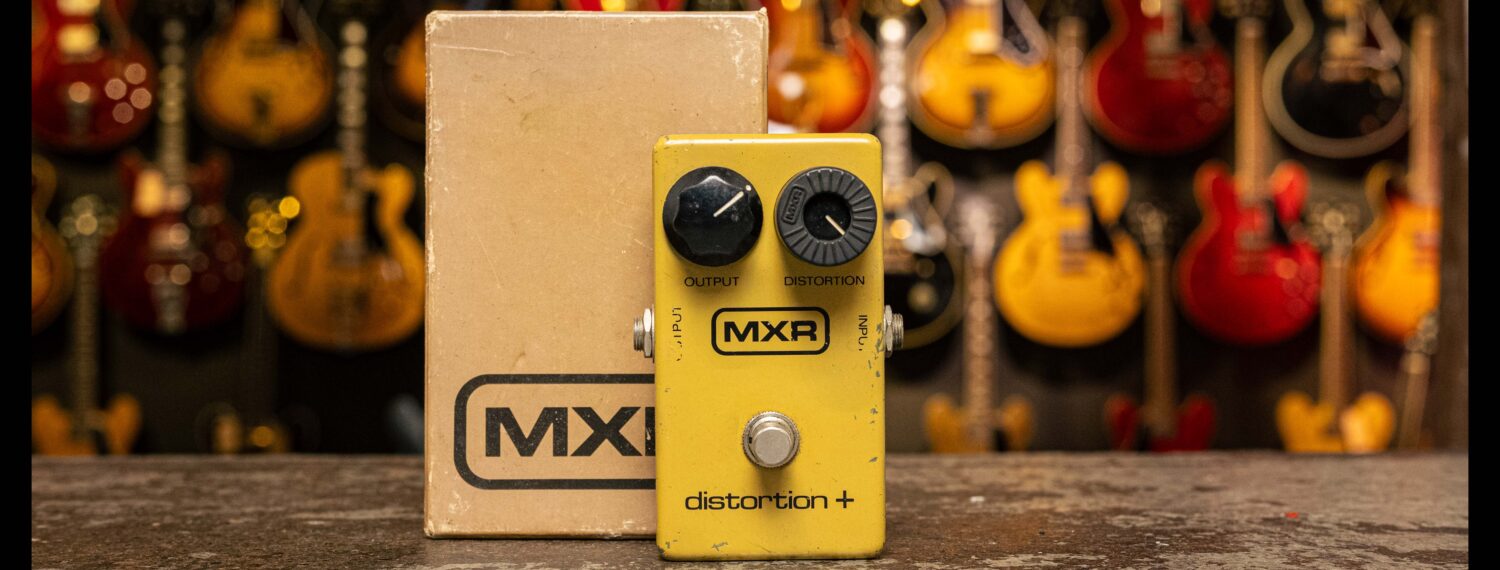 MXR Distortion + Block Logo 1980