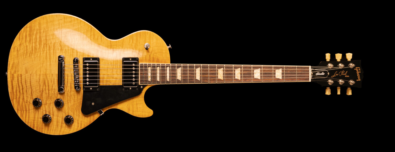 Gibson Les Paul Studio Figured Antique Natural Exclusive