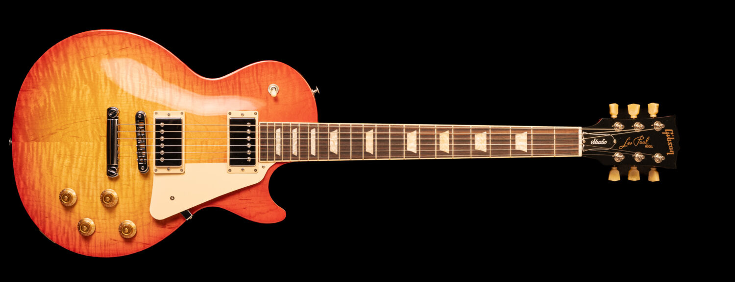 Gibson Les Paul Studio Figured Washed Cherry Burst Exclusive