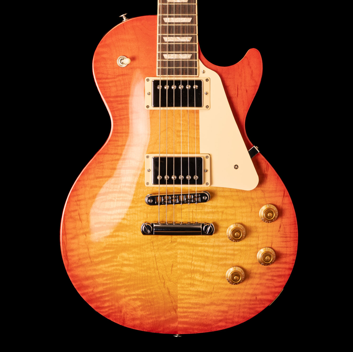 Gibson Les Paul Studio Figured Washed Cherry Burst Exclusive - Image 2