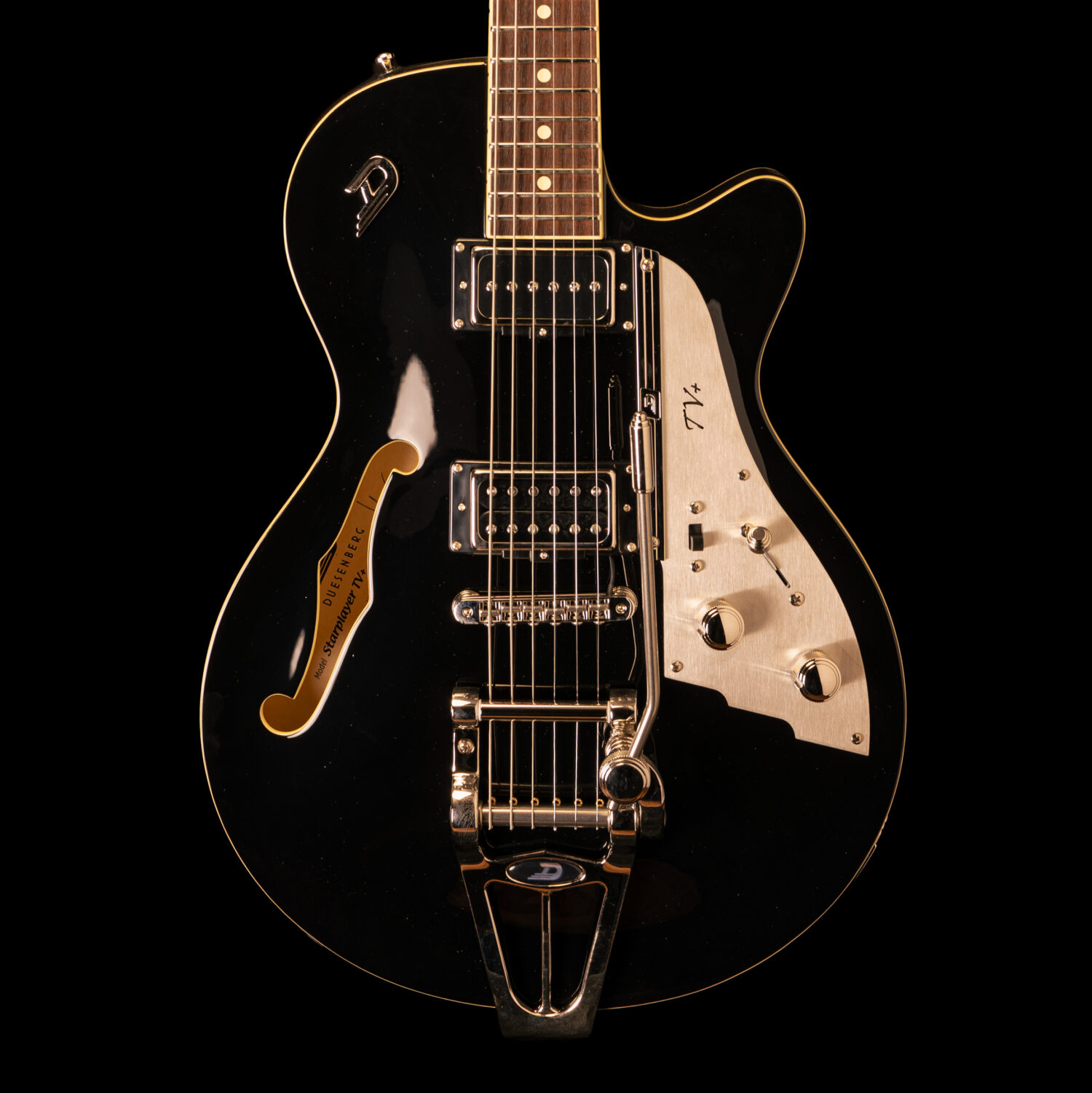 Duesenberg Starplayer TV + Piezo Black - Image 2