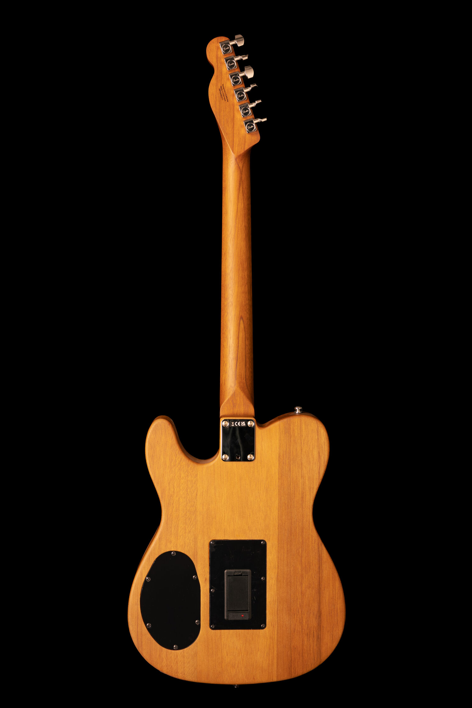 Fender Acoustasonic Standard Telecaster Aged Natural - Image 3