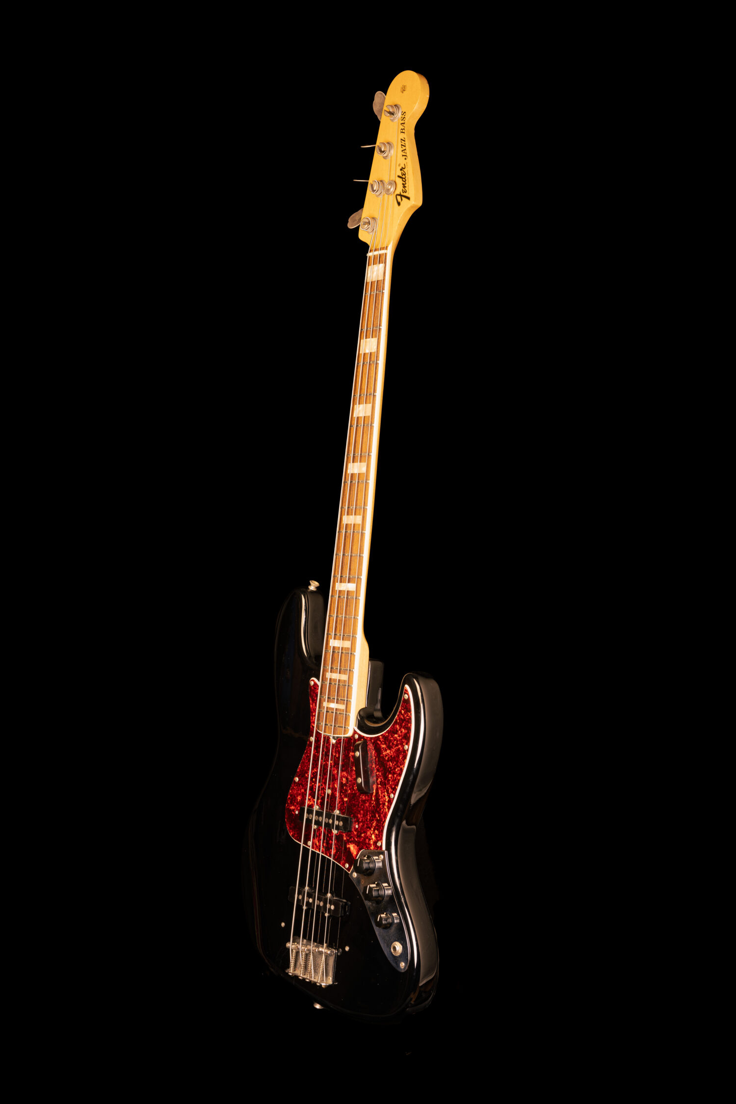 Fender Jazz Bass 1973 Refin Black - Image 4