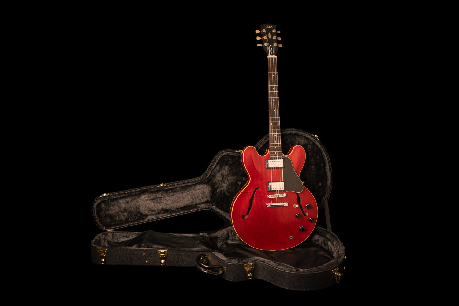 Gibson ES-335 Satin Cherry Red 2005 - Image 6