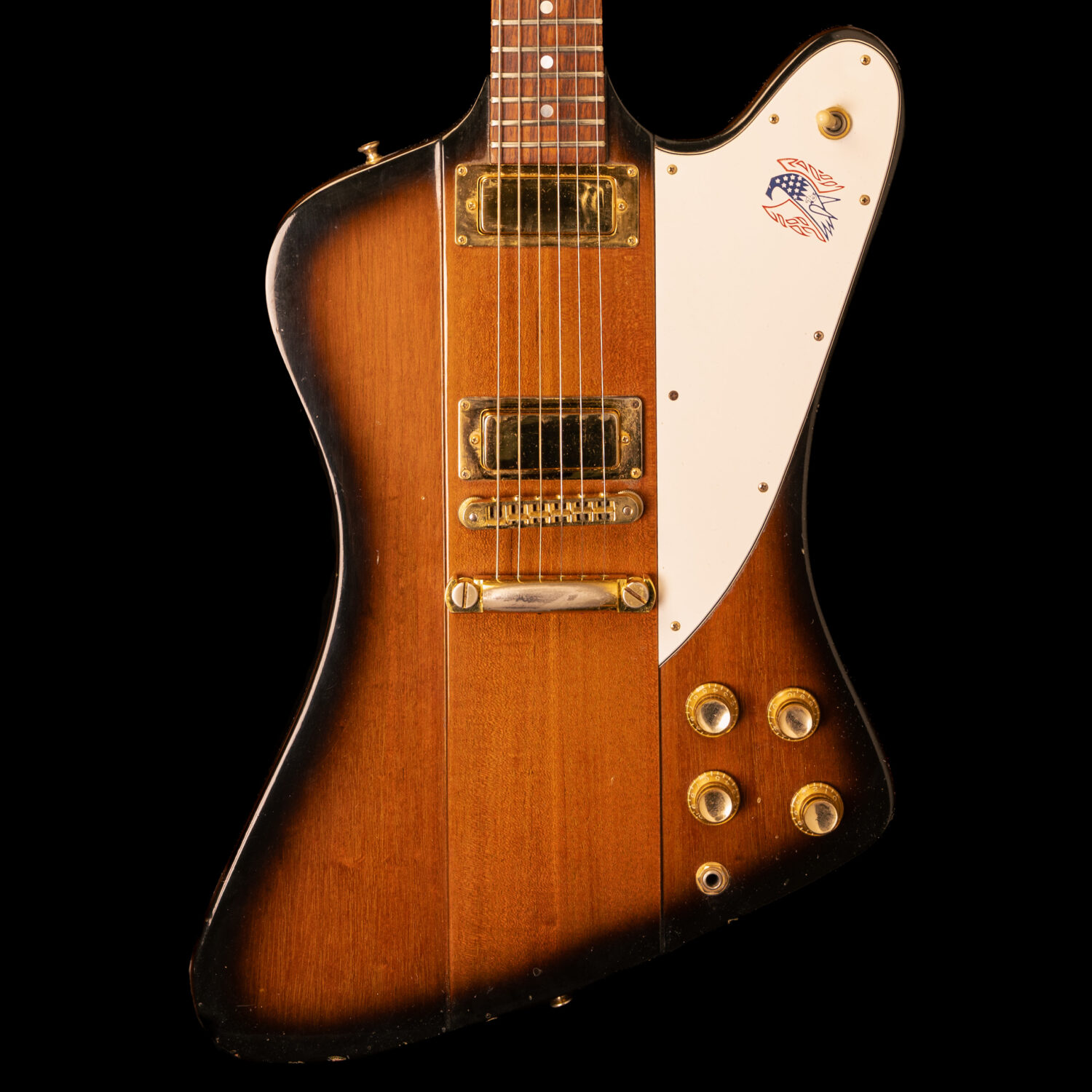 Gibson Firebird III Bicentennial Sunburst 1976 – Bild 2