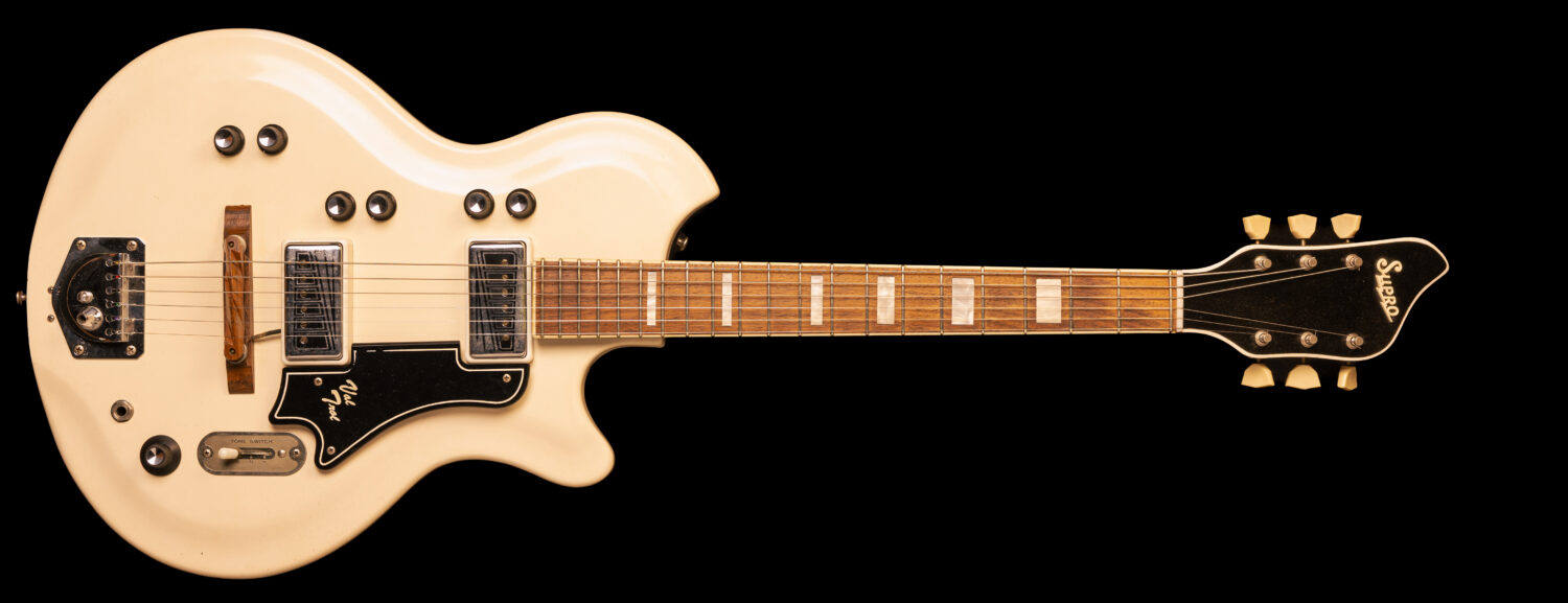 Supro Martinique Val-Trol White 1965