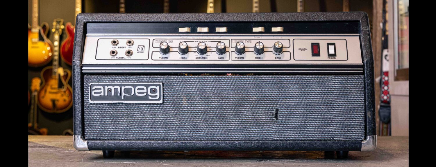 Ampeg SVT with 8x10" Cabinet Late 70's