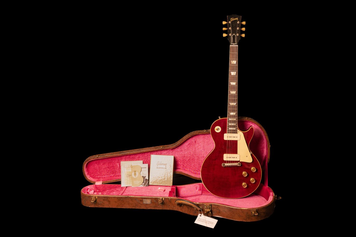 Gibson Les Paul Standard 1954 Wine Red Made to Measure - Image 10