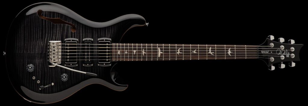 PRS SE Special Semi Hollow Charcoal Burst