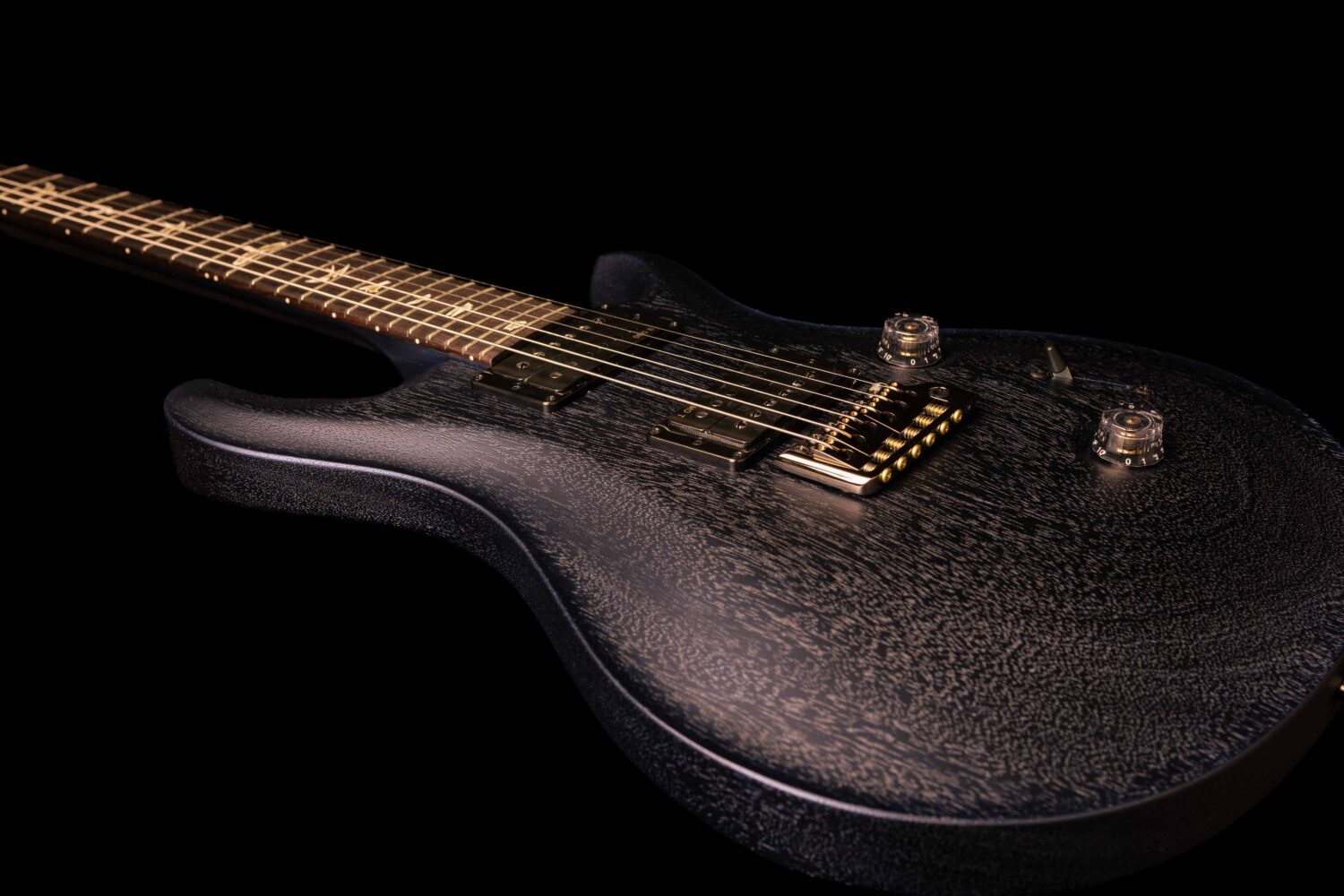 PRS Standard 24 Satin Pearl Black - Image 6