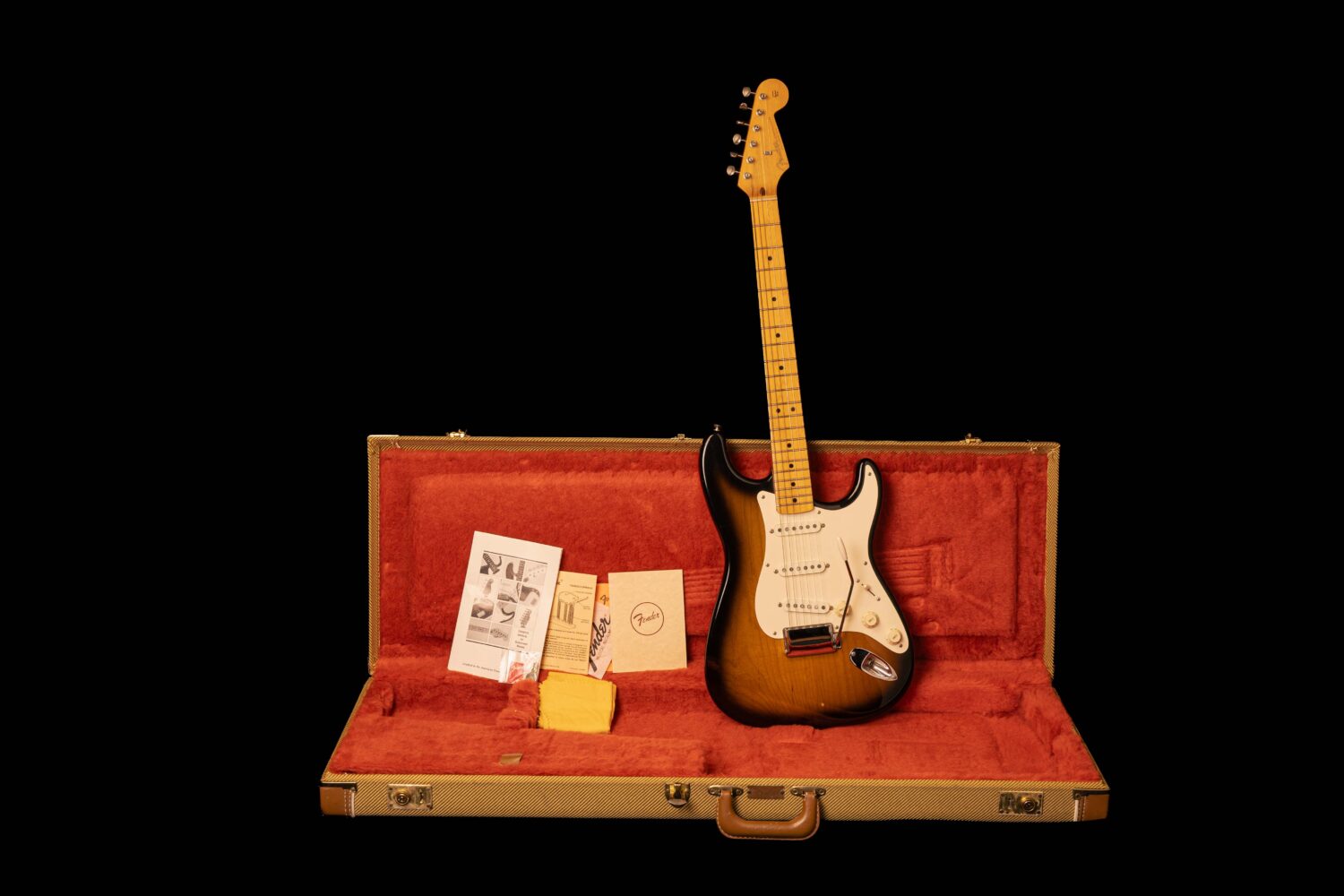 Fender Stratocaster American Vintage 1957 2-Tone Sunburst 1992 - Image 7