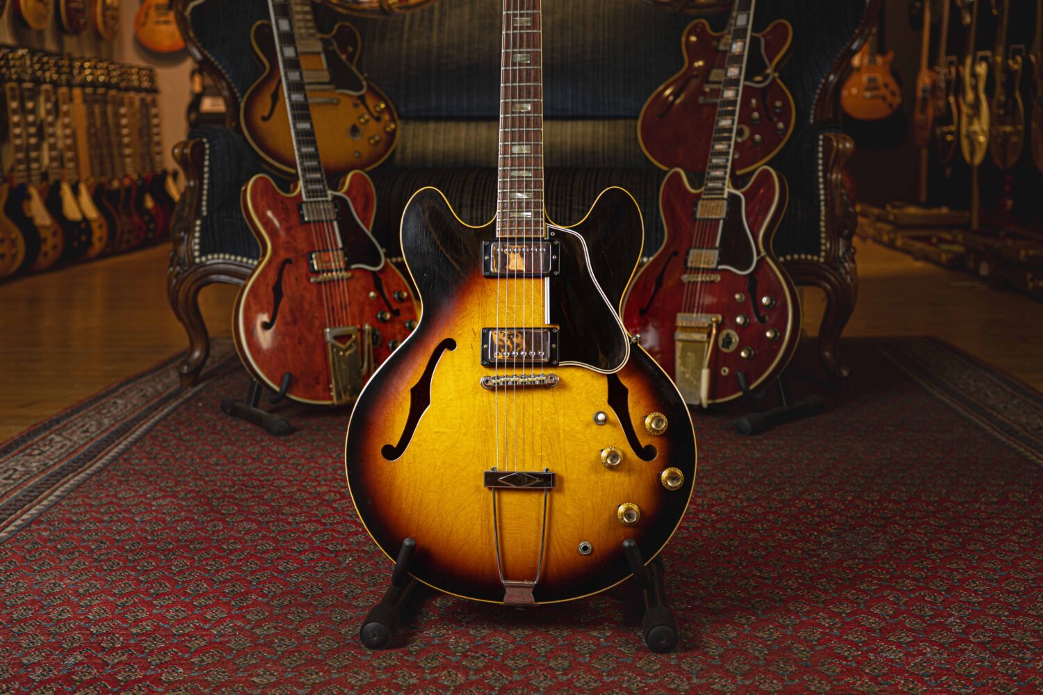 Gibson ES-335TD Sunburst 1966 – Bild 15