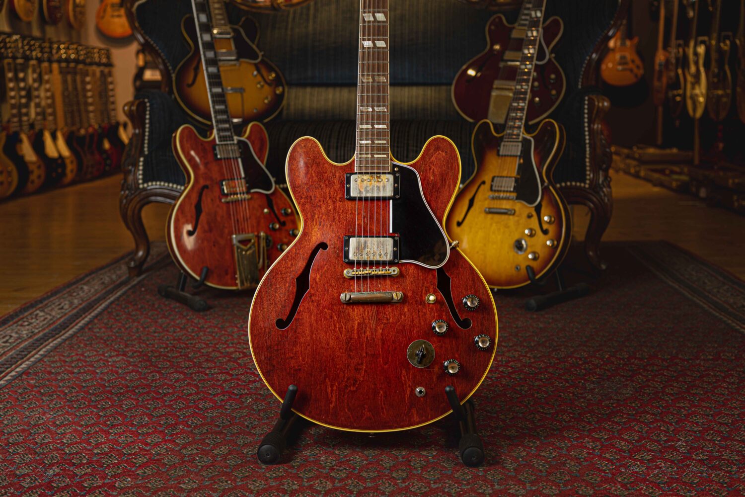 Gibson ES-345TD Cherry 1962 - Image 11