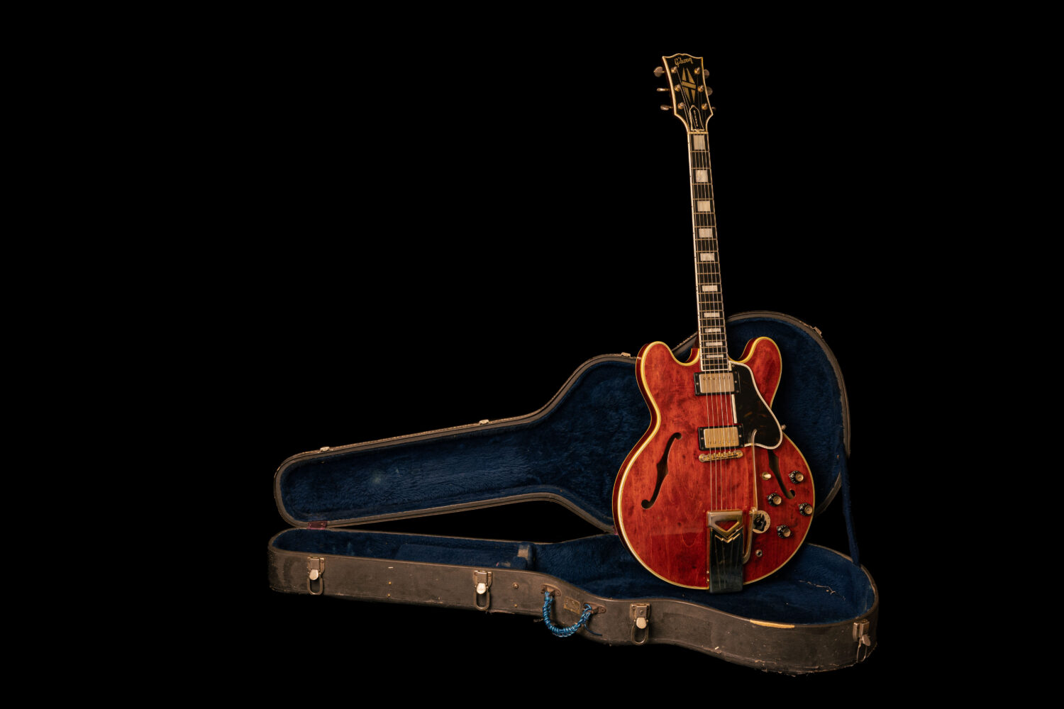 Gibson ES-355 TDC Stereo Sideways Vibrola Cherry 1962 - Image 15