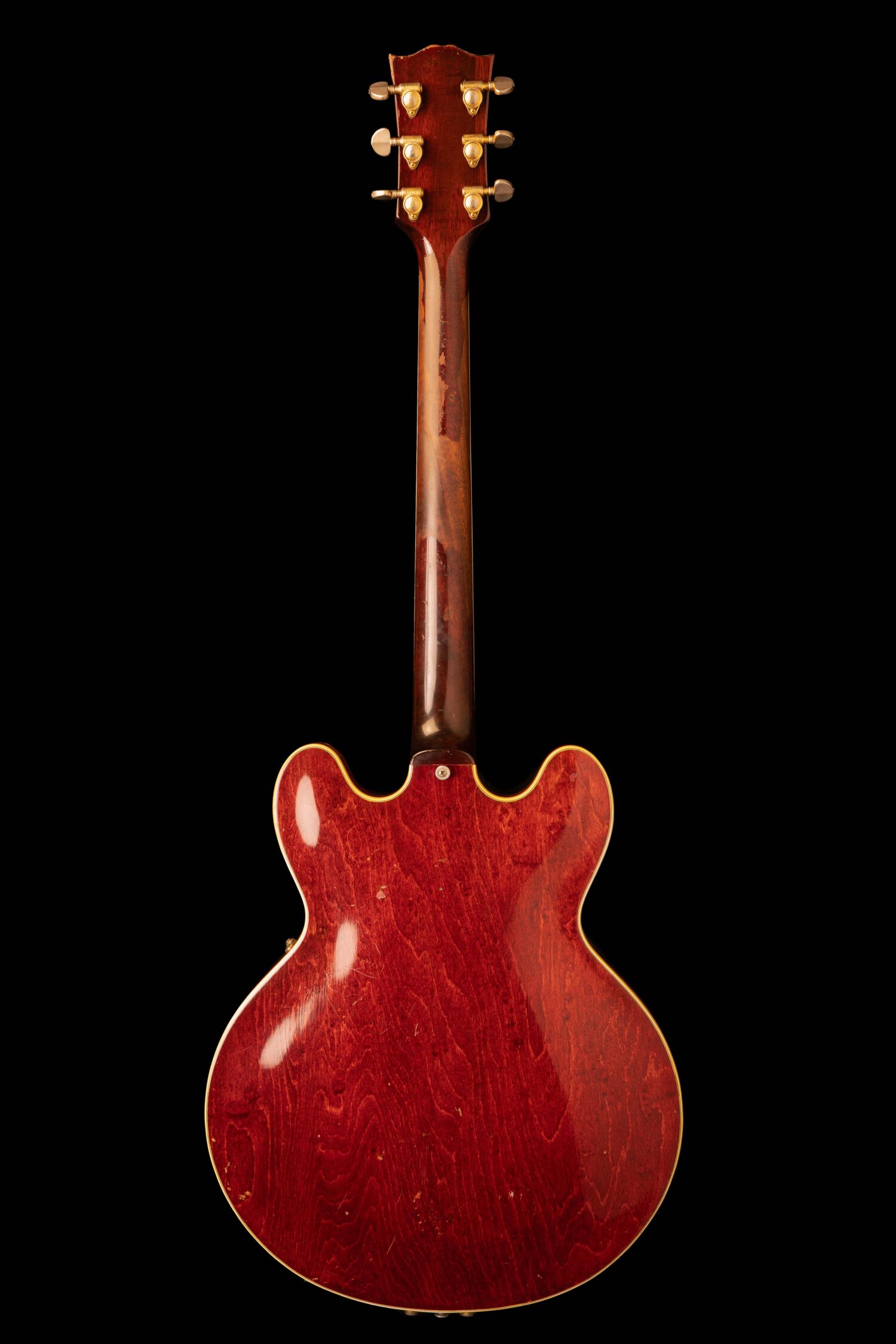 Gibson ES-355 TDC Stereo Sideways Vibrola Cherry 1962 - Image 3
