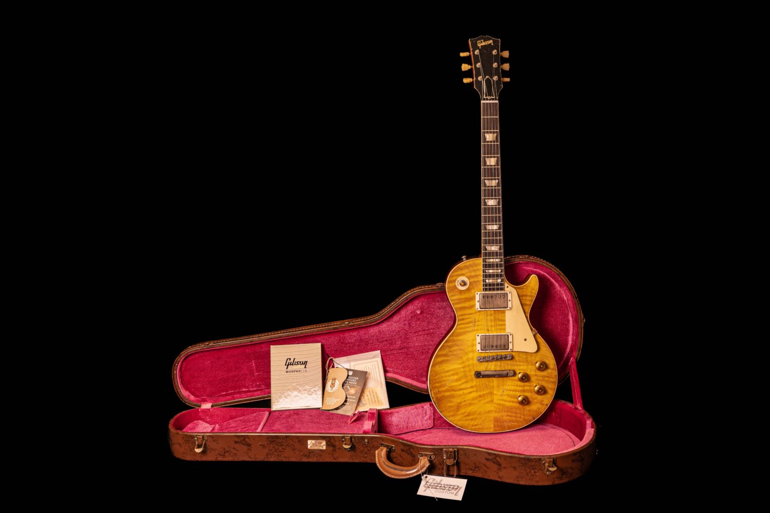 Gibson Les Paul Standard 1959 Lemon Burst Ultra Heavy Aged Murphy Lab "Ginny" Hand Picked - Image 12