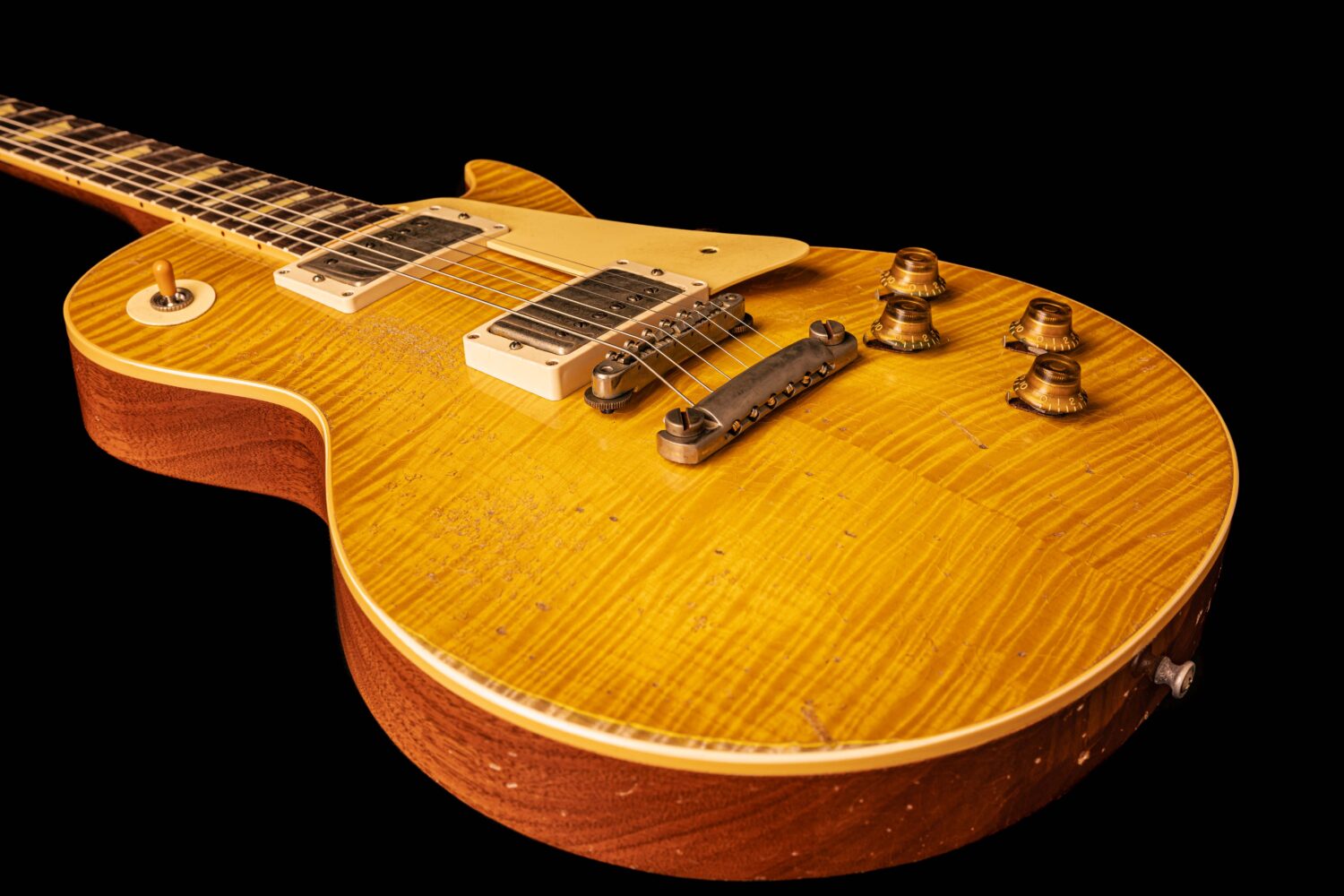Gibson Les Paul Standard 1959 Lemon Burst Ultra Heavy Aged Murphy Lab "Grace" Hand Picked - Image 6