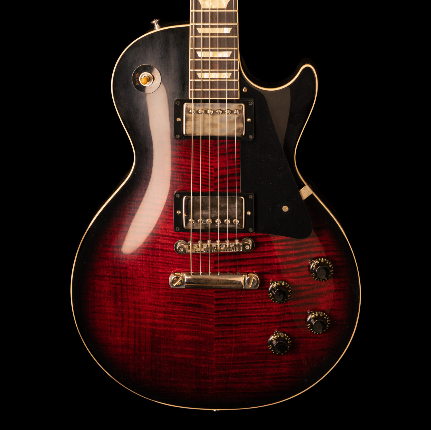 Gibson Les Paul Standard 1959 VOS Red Tiger Burst Ebony Back – Bild 2