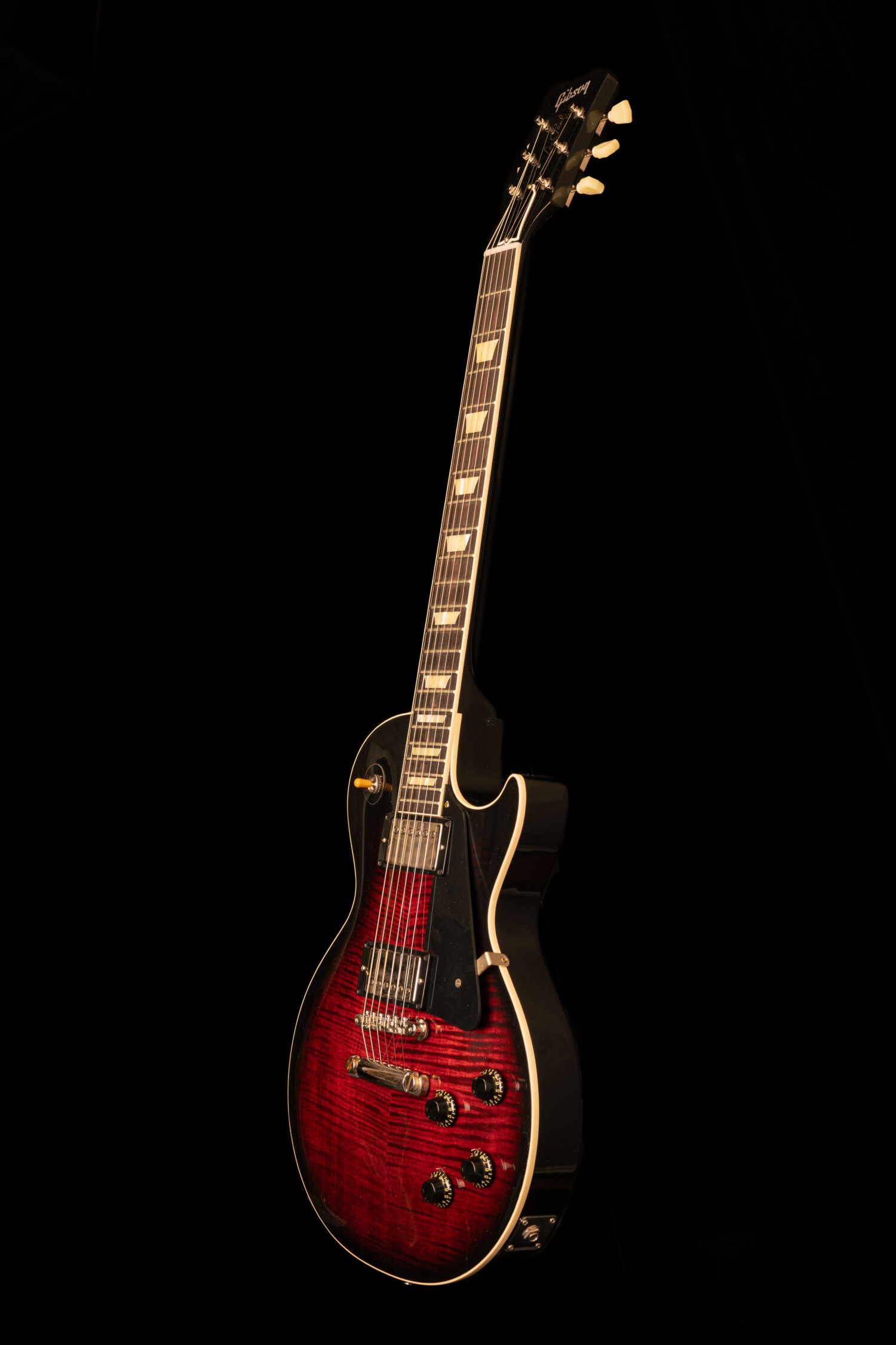 Gibson Les Paul Standard 1959 VOS Red Tiger Burst Ebony Back – Bild 4