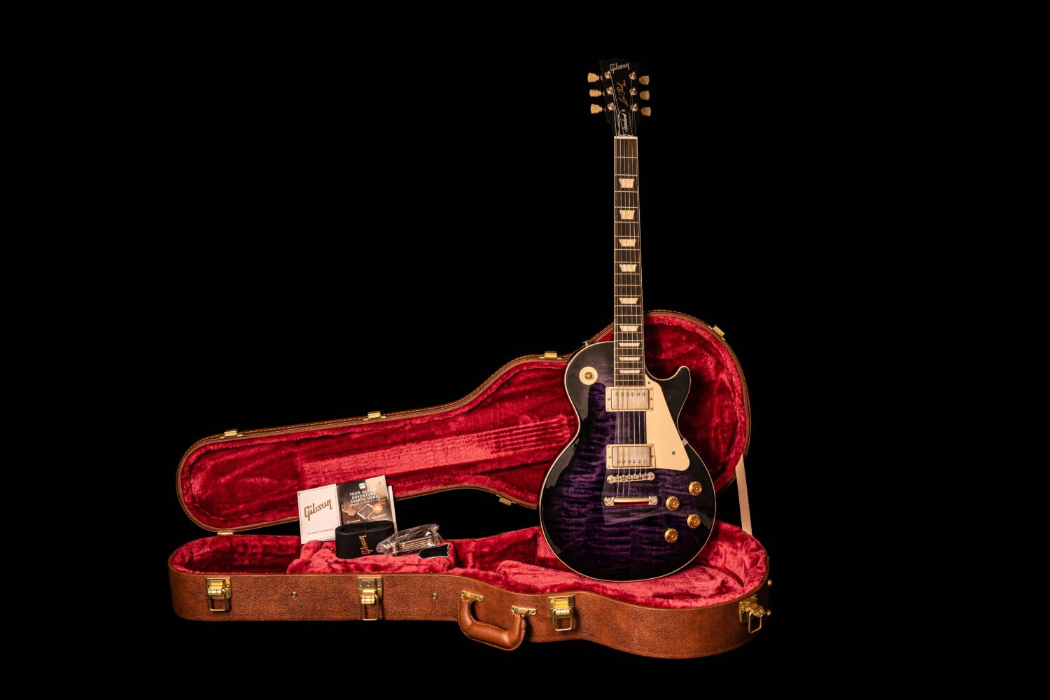 Gibson Les Paul Standard 50's Dark Purple Burst Exclusive – Bild 7