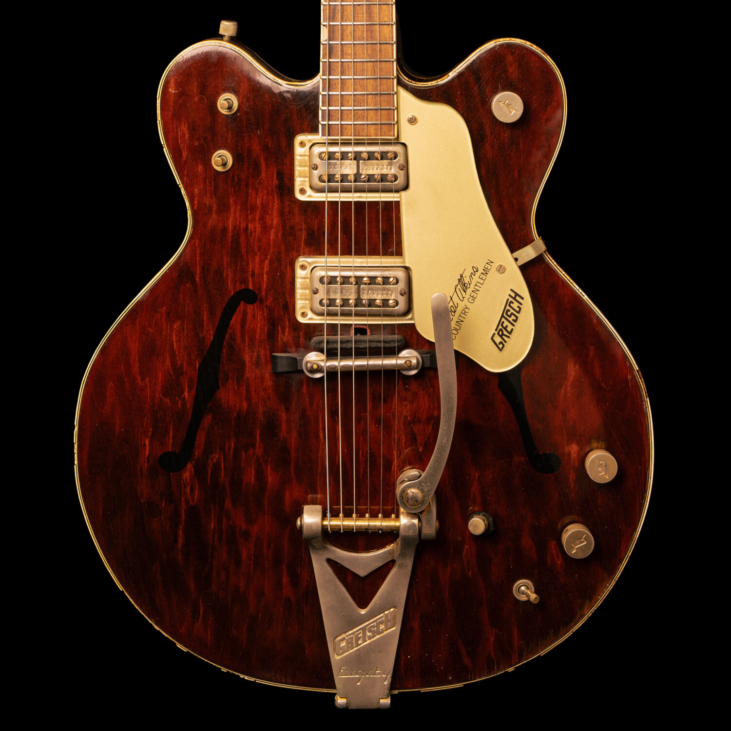 Gretsch 6122 Chet Atkins Country Gentleman Walnut 1967 – Bild 2