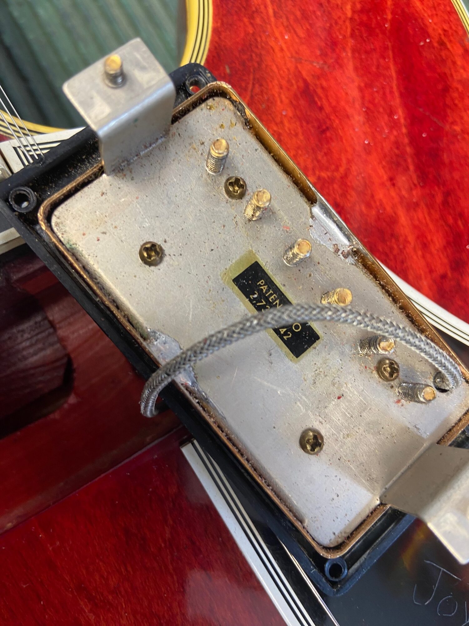Gibson ES-355 TDC Stereo Sideways Vibrola Cherry 1962 - Image 20