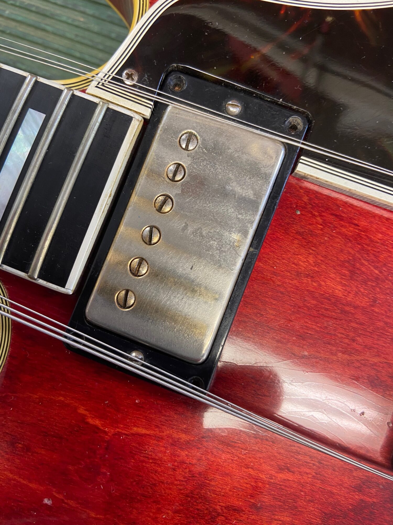 Gibson ES-355 TDC Stereo Sideways Vibrola Cherry 1962 - Image 19