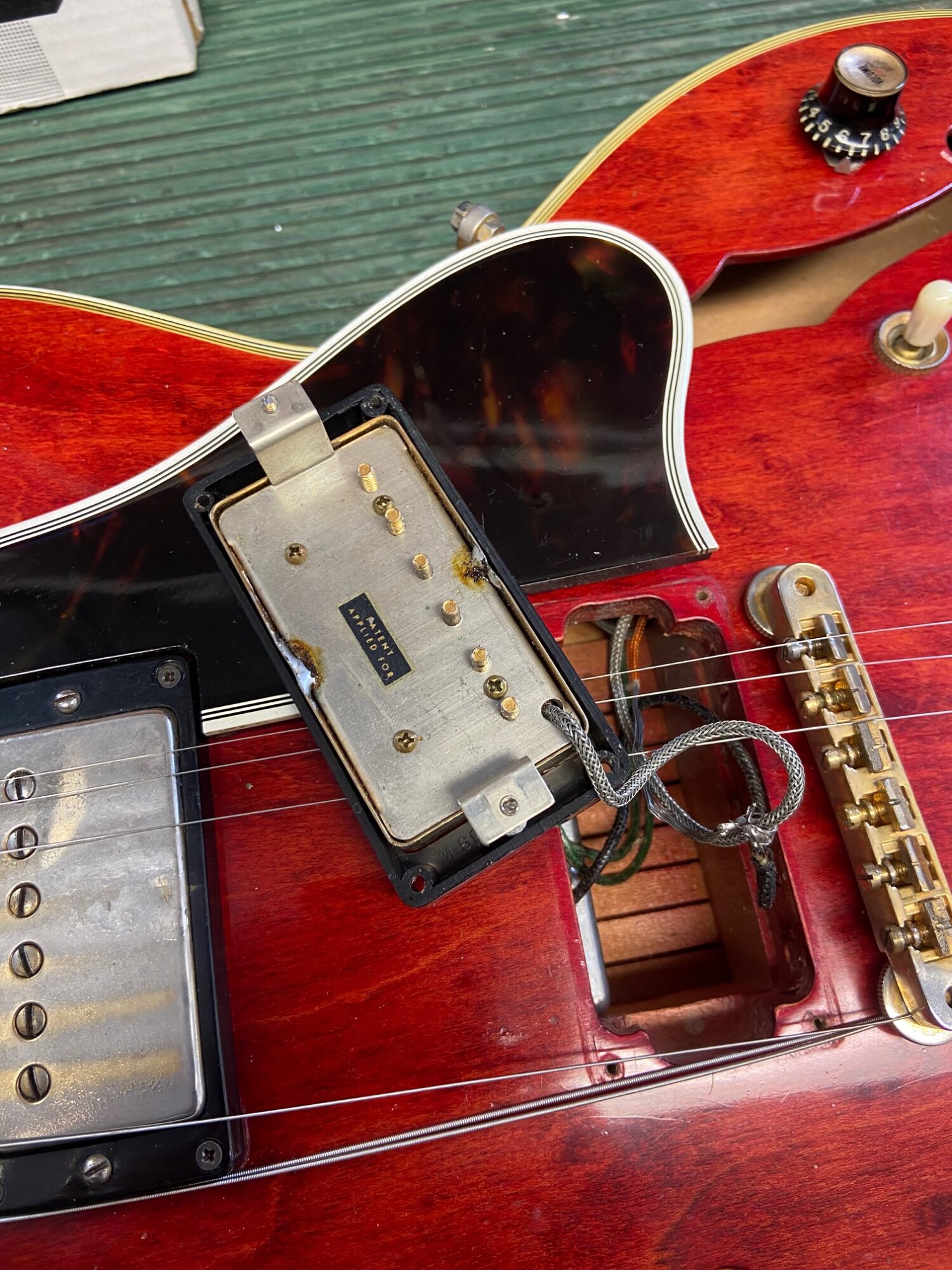 Gibson ES-355 TDC Stereo Sideways Vibrola Cherry 1962 - Image 18