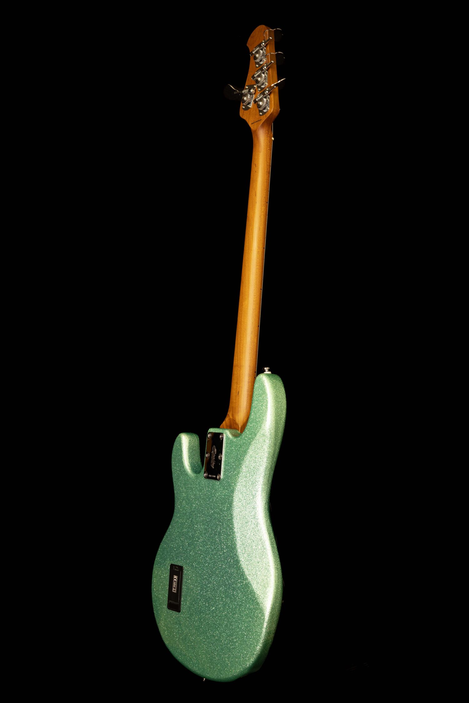 Sterling by Music Man Stingray RAY34 Roasted Maple Seafoam Sparkle - Image 5