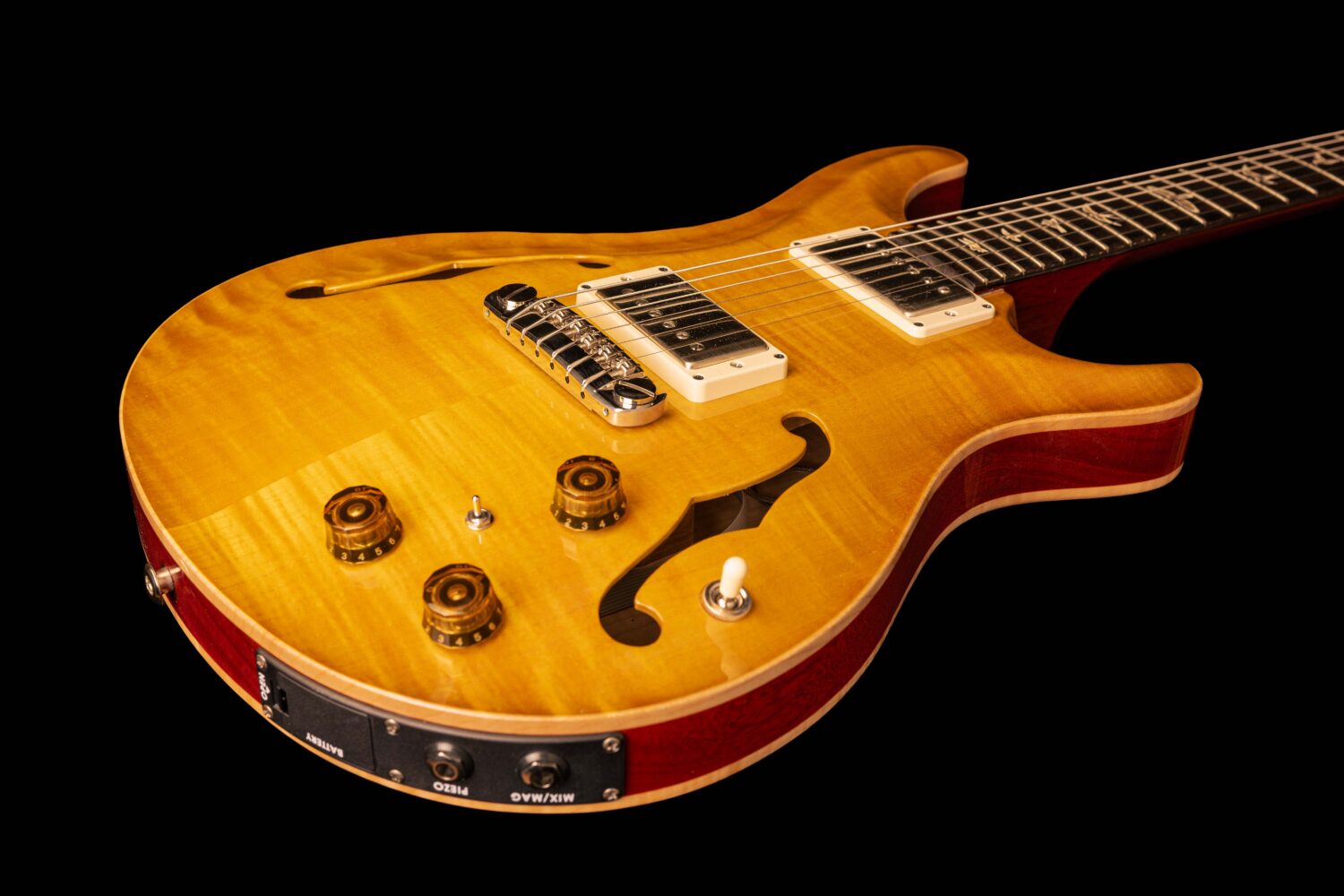 PRS Hollowbody ll Piezo McCarty Sunburst – Bild 6