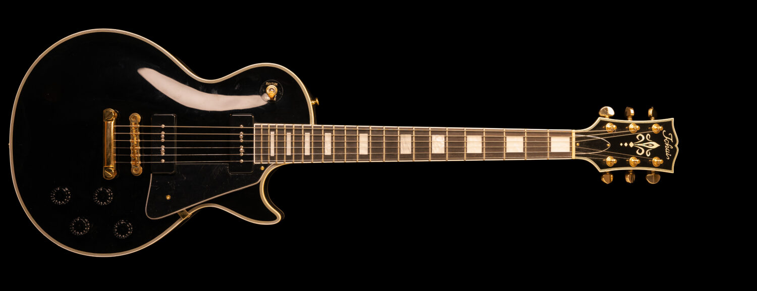 Tokai LC 98 "Black Beauty" Custom P-90