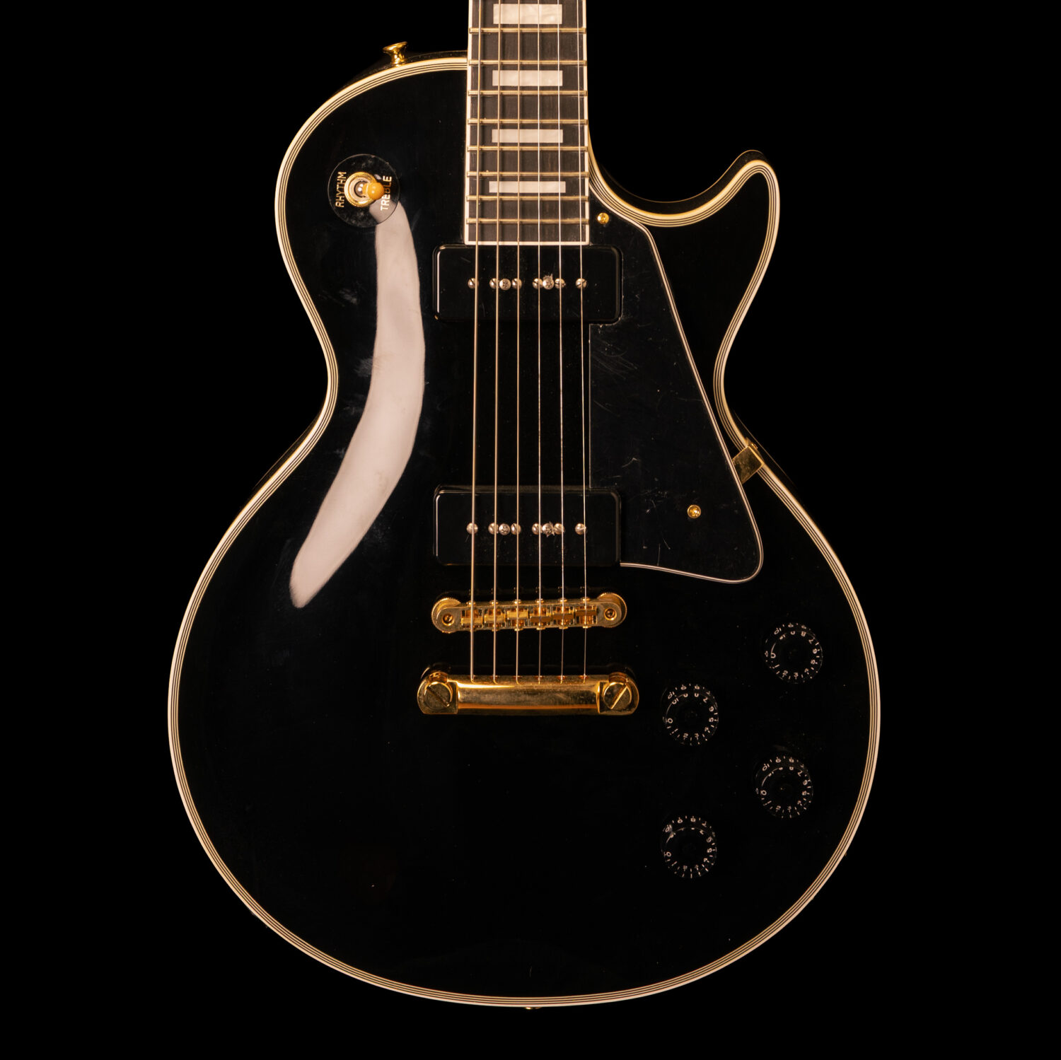Tokai LC 98 "Black Beauty" Custom P-90 – Bild 2