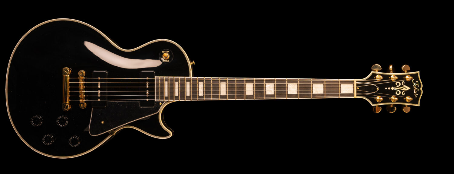 Tokai LC 98 "Black Beauty" Custom P-90