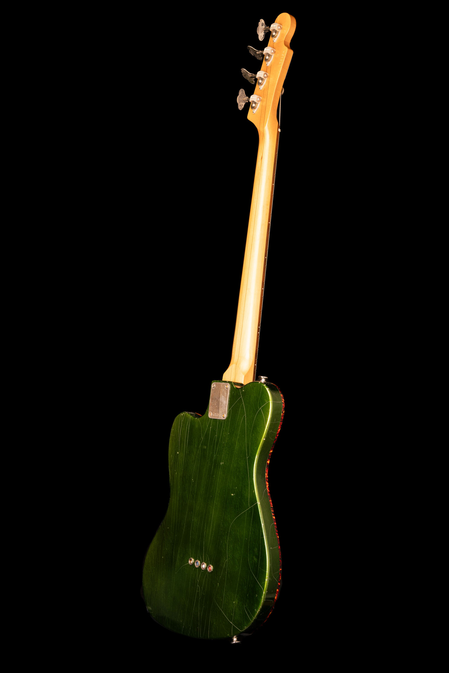 Vuorensaku T. Family Bass "Emeraldo II" Aged Candy Green - Image 5