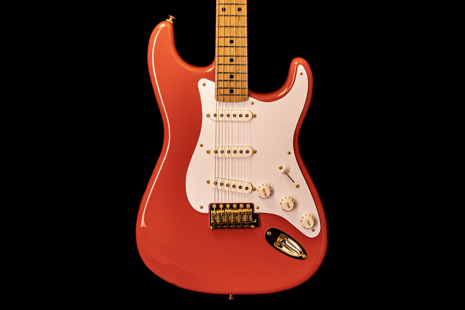 Fender Stratocaster Vintera ll 50's Fiesta Red Limited Edition - Image 2