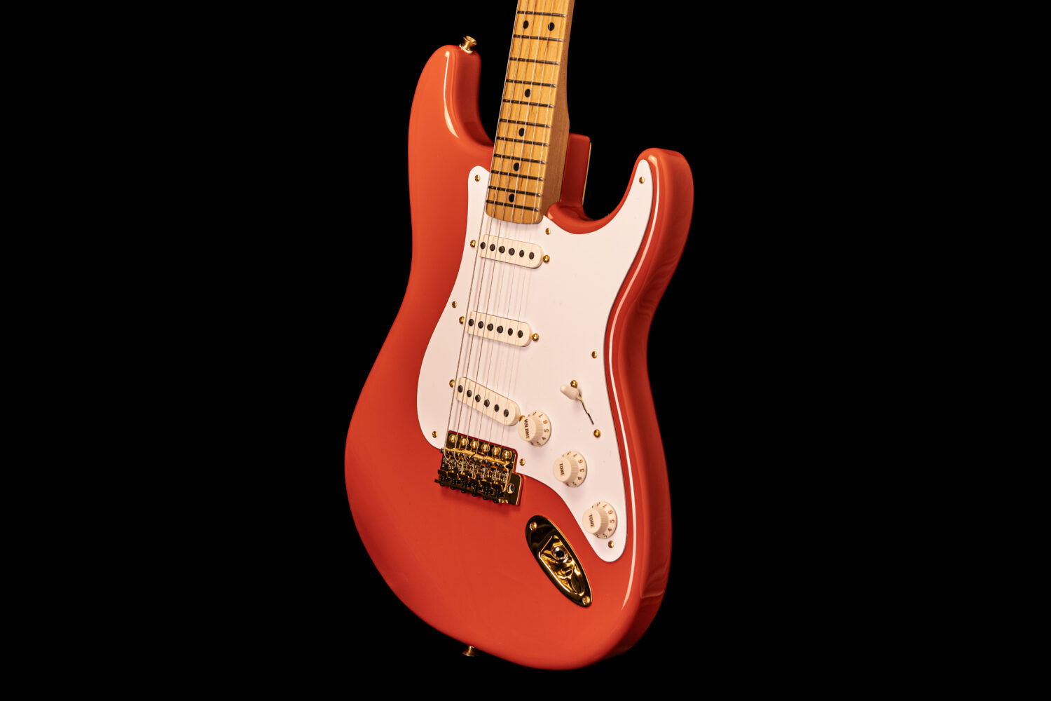 Fender Stratocaster Vintera ll 50's Fiesta Red Limited Edition - Image 4