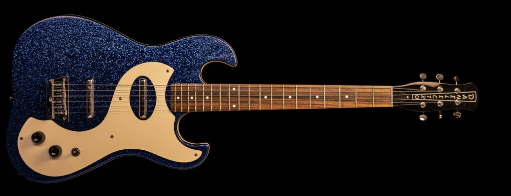 Danelectro '63 Dano Dark Blue Metal Flake