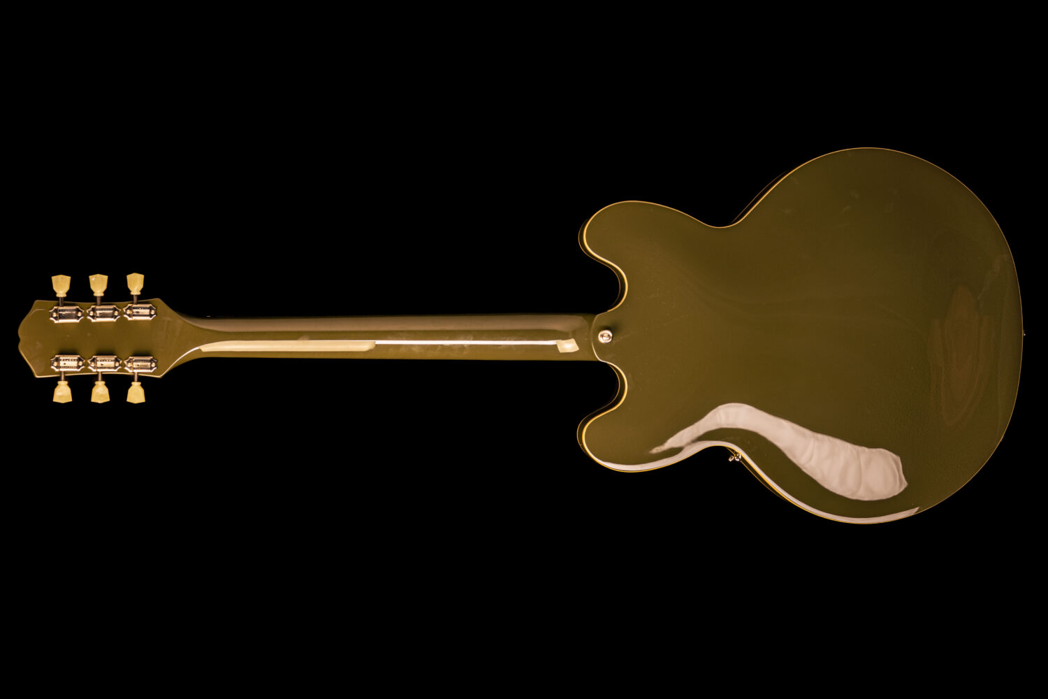 Epiphone ES-335 Olive Drab Green Exclusive - Image 3