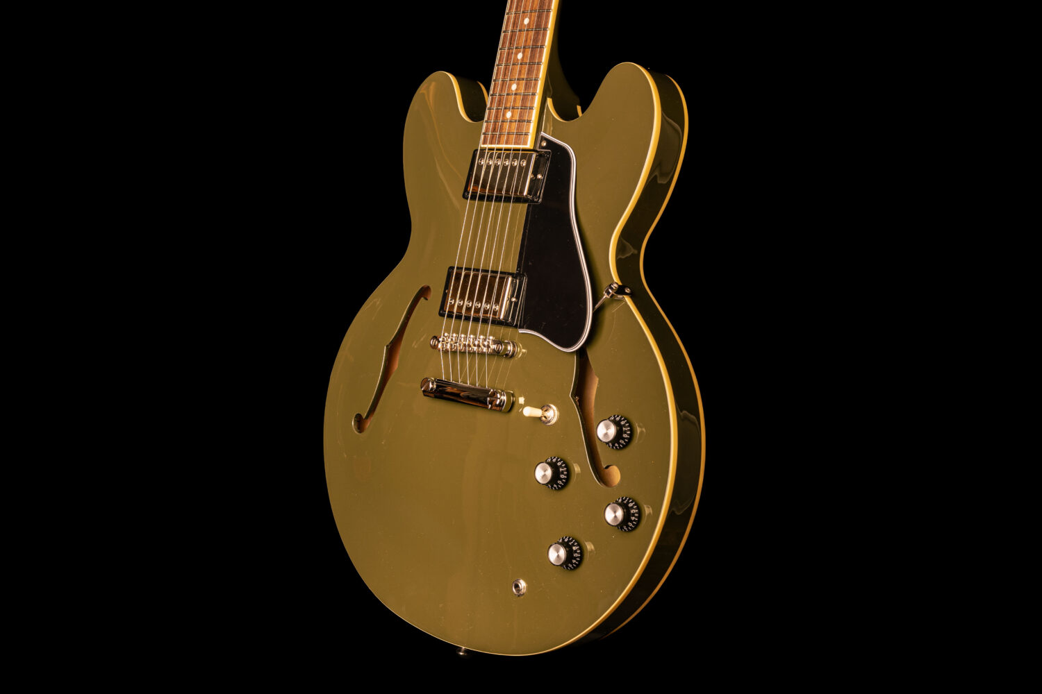 Epiphone ES-335 Olive Drab Green Exclusive - Image 4