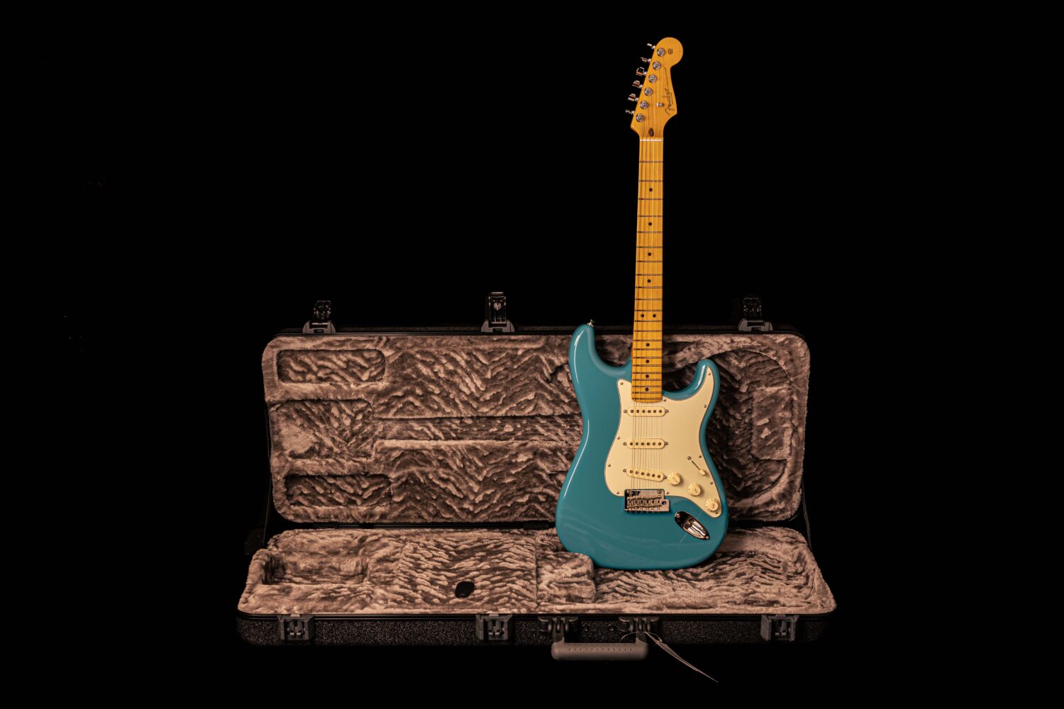 Fender Stratocaster American Professional II MN Miami Blue - Image 6