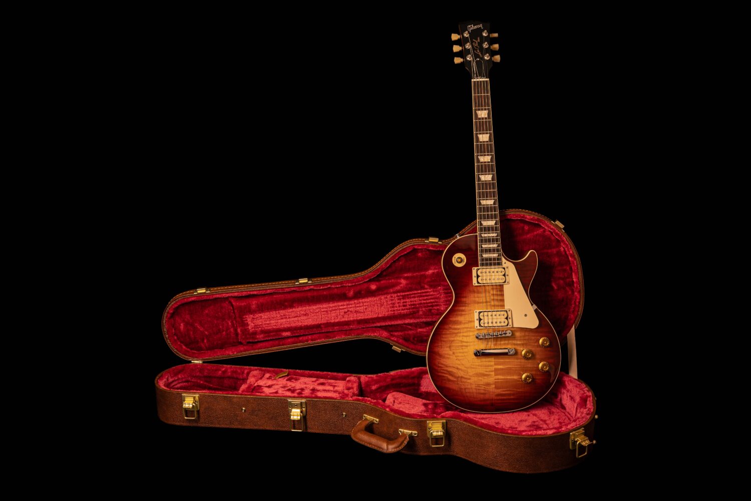 Gibson Les Paul Standard 50's Double Trouble Vintage Bourbon Burst – Bild 7