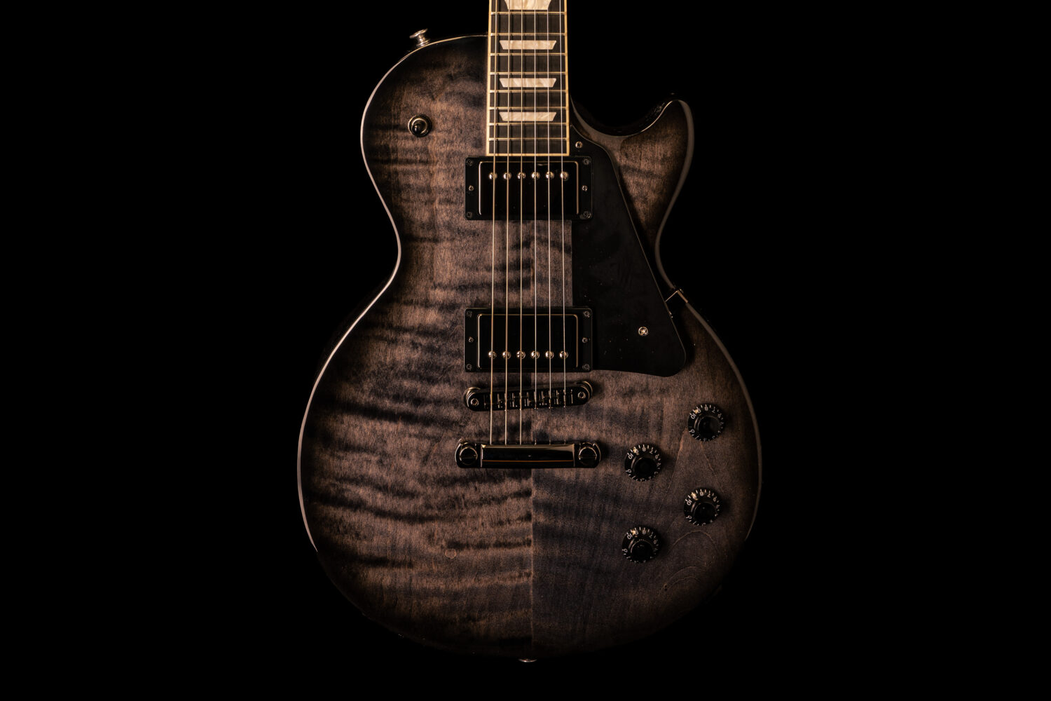 Gibson Les Paul Studio Session Trans Ebony Burst – Bild 2