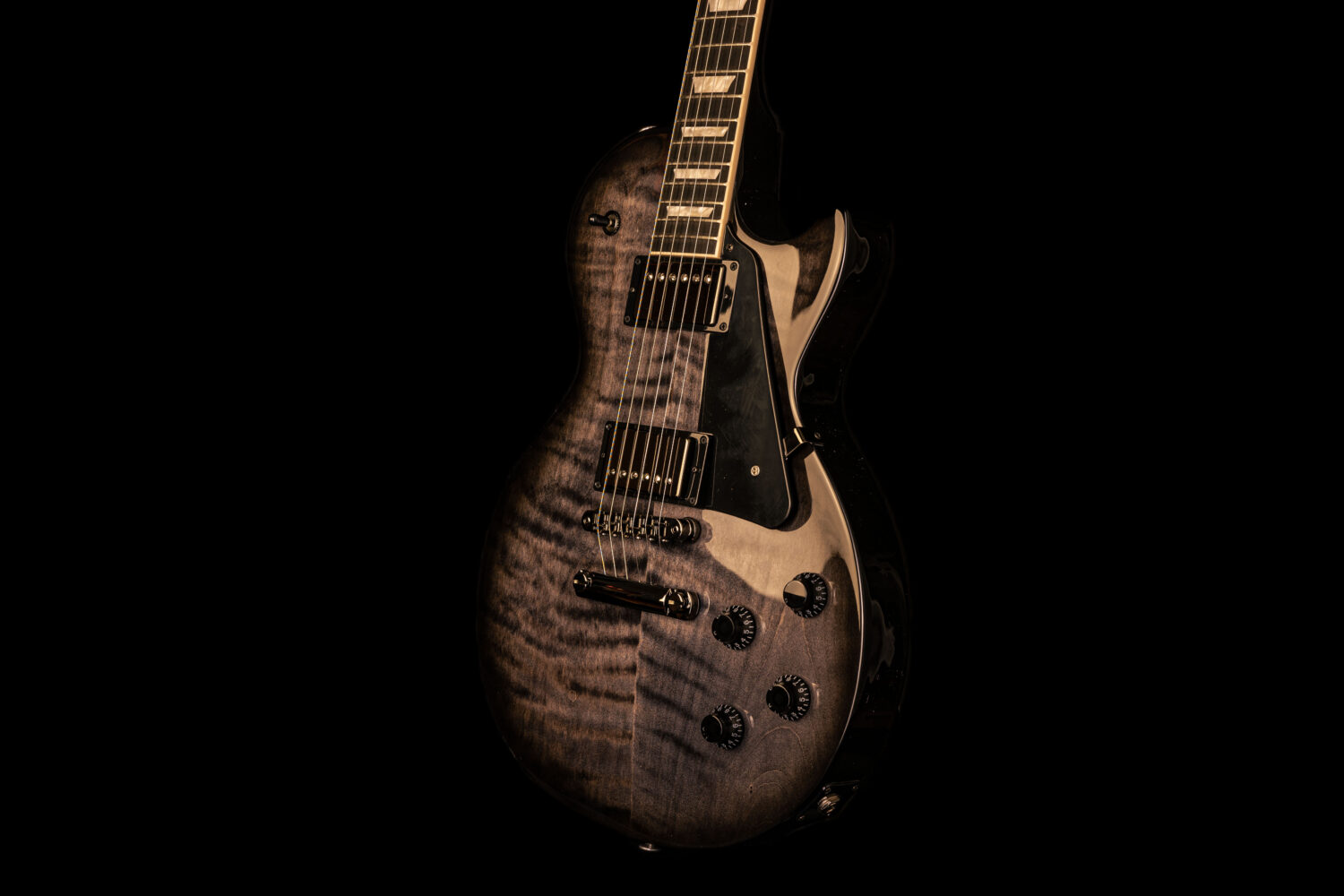 Gibson Les Paul Studio Session Trans Ebony Burst – Bild 4