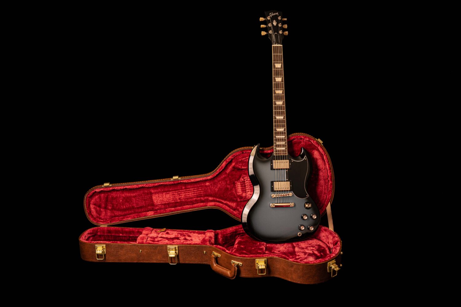 Gibson SG Standard '61 Pelham Blue Burst – Bild 5