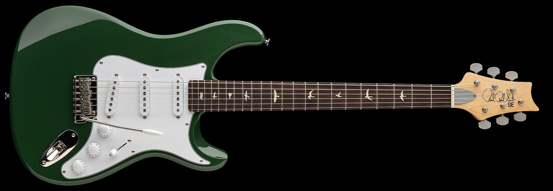 PRS SE Silver Sky Laurel Green