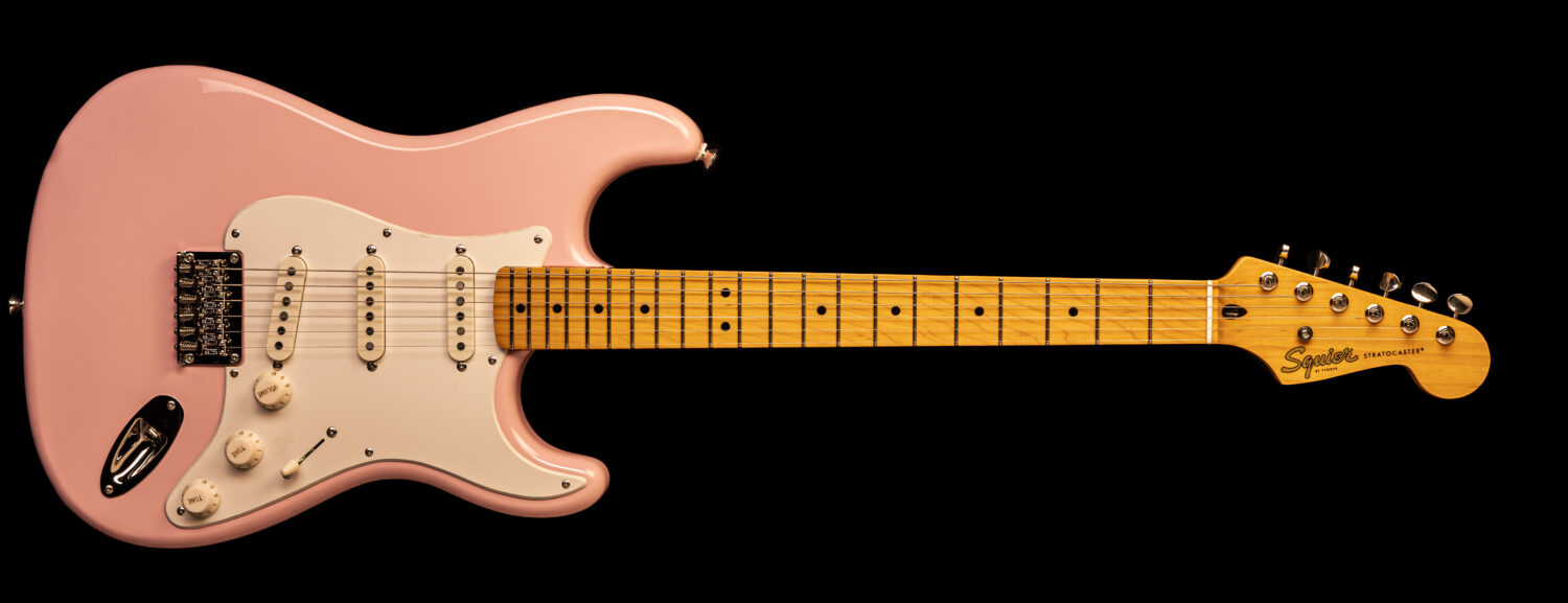 Squier Stratocaster Hard Tail Classic Vibe 50's Shell Pink